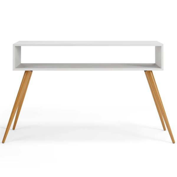 Encontraproduto.com.br - Kit Aparador Com Mesa De Centro Mônaco Pés Palito L03 Branco