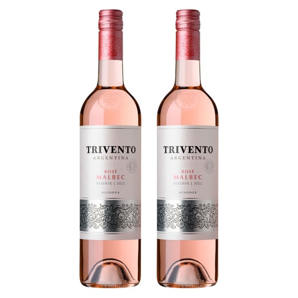 Kit Vinho Argentino Trivento Rose Malbec