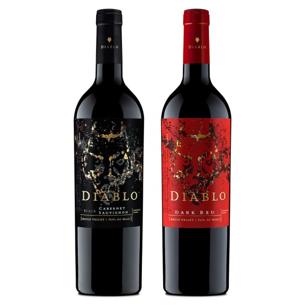 Kit Vinho Chileno Diablo Tintos