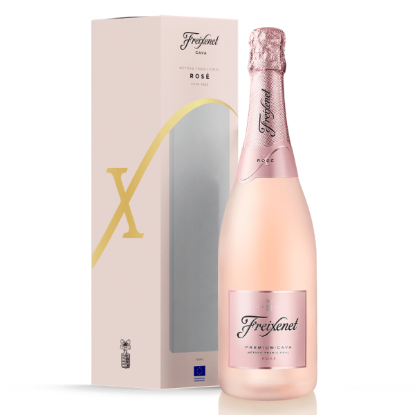 Cava Freixenet Rosado Brut 750ml com Embalagem Exclusiva