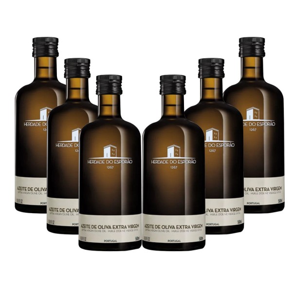 Encontraproduto.com.br - Kit 6 Azeites Português Esporão Extra Virgem 500ml