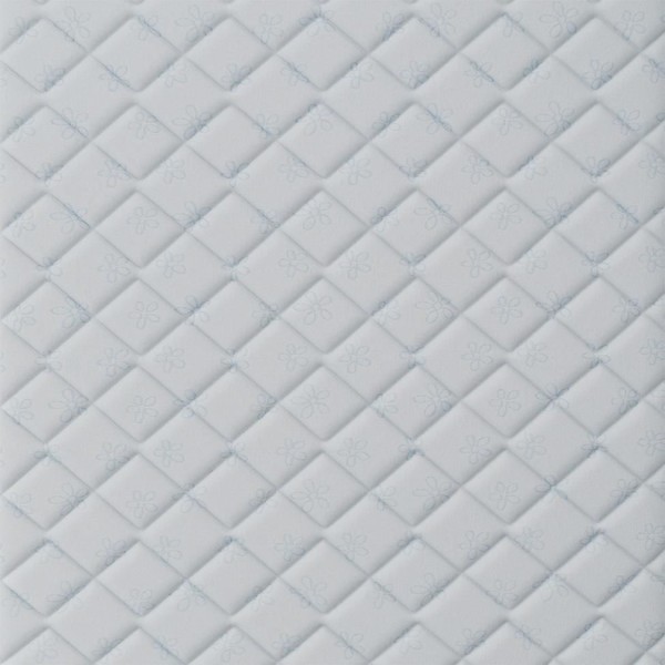 Encontraproduto.com.br - Colchão Solteiro York Molas Ensacadas (24x88x188) Azul e Branco