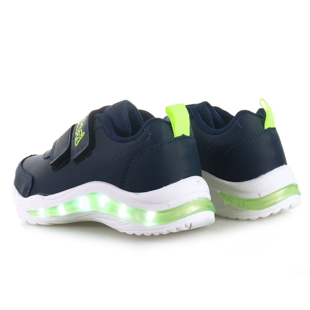 Encontraproduto.com.br - Tênis Infantil Mini Pe com Led - Mp2337