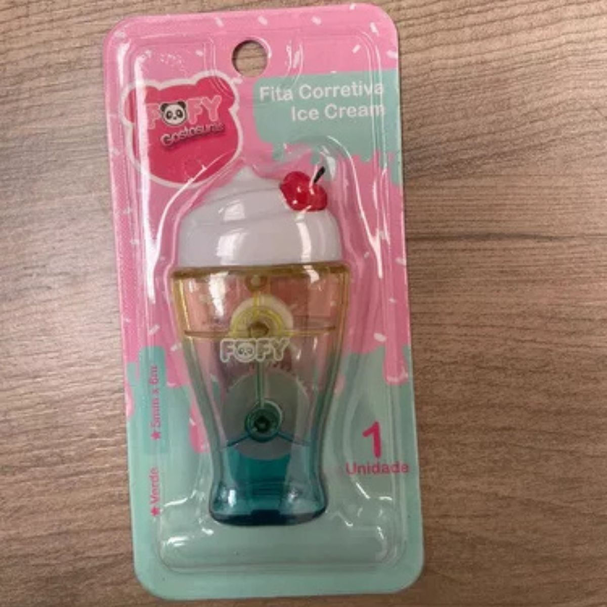 Encontraproduto.com.br - FITA CORRETIVA ICE CREAM VERDE - FF6517 - FOFY