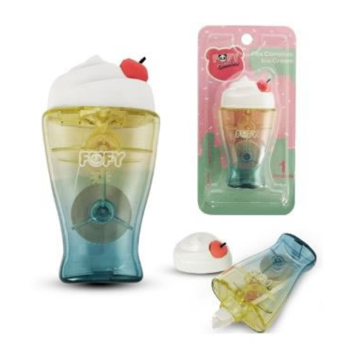 Encontraproduto.com.br - FITA CORRETIVA ICE CREAM VERDE - FF6517 - FOFY