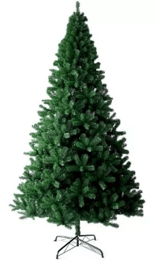 Encontraproduto.com.br - Árvore de Natal Verde com Pé de Metal 1949 Galhos 2,70M - NINGBO