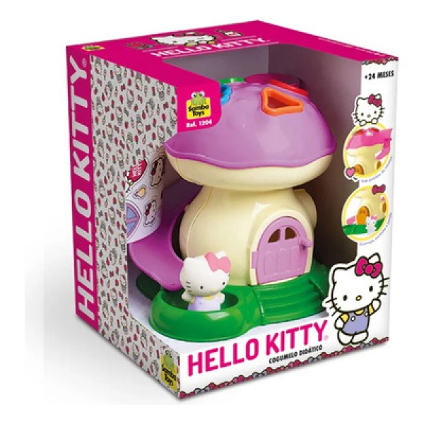 Brinquedo Educativo - Hello Kitty - Cogumelo - Samba Toys