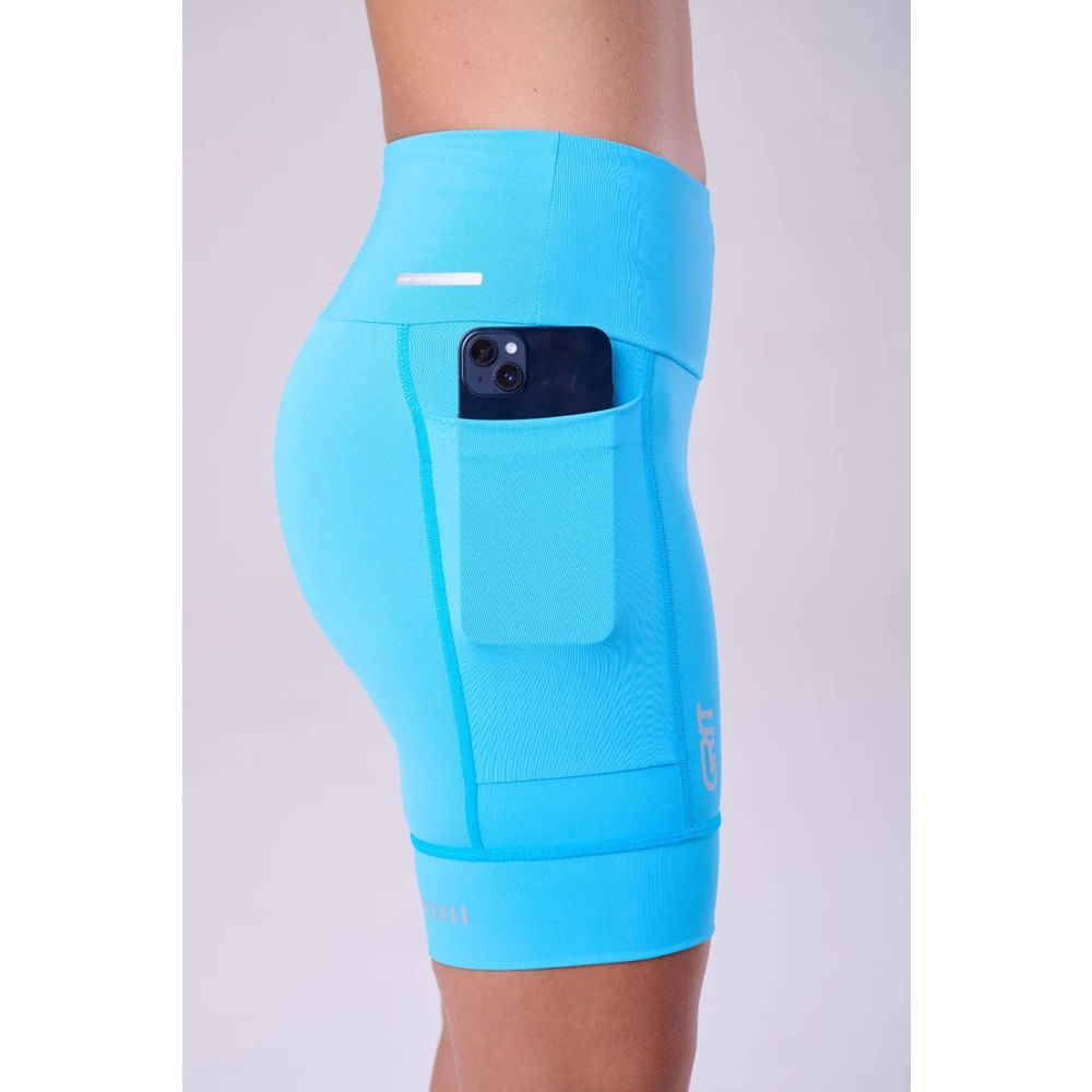 Encontraproduto.com.br - Bermuda Feminina Running com Bolso Authen Grit Bossa