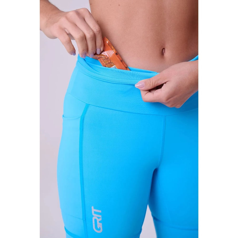 Encontraproduto.com.br - Bermuda Feminina Running com Bolso Authen Grit Bossa