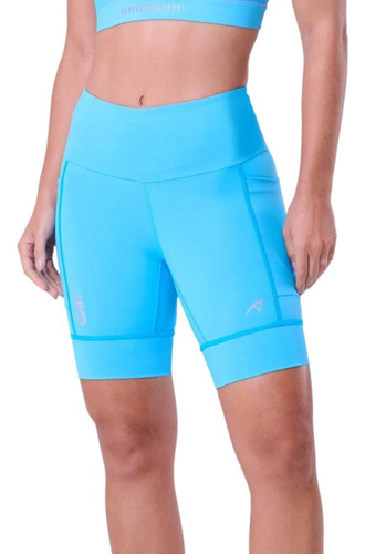 Encontraproduto.com.br - Bermuda Feminina Running com Bolso Authen Grit Bossa