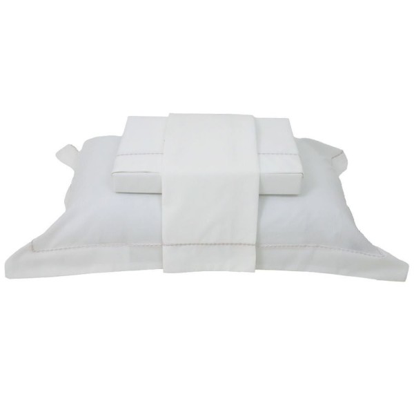 Jogo De Cama 200 Fios Hotel Bordado Queen Prata