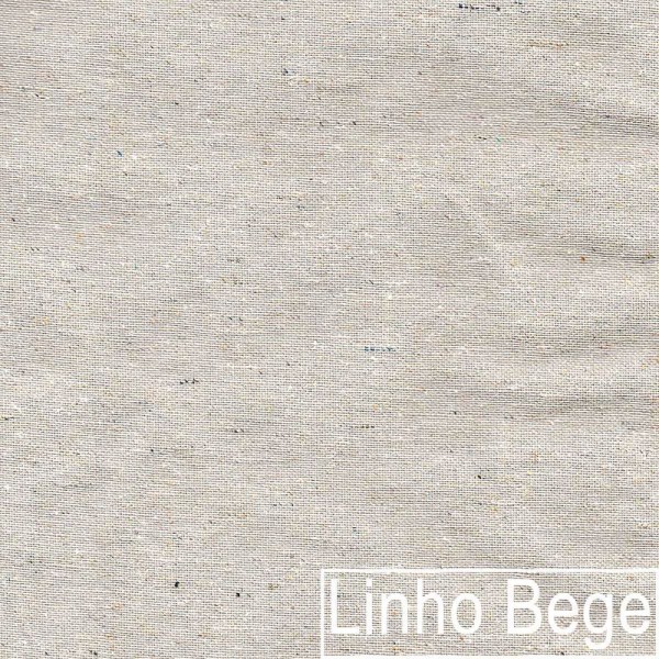Encontraproduto.com.br - Sofá Curvo 140cm 2 Lugares E 2 Poltrona Amsterdã Linho - Doce Sonho Móveis Cor Bege
