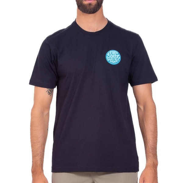 Camiseta Rip Curl Front Wettie SM25 Masculina Preto