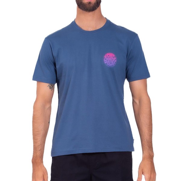 Camiseta Rip Curl Wettie Icon Gradient SM25 Washed Navy
