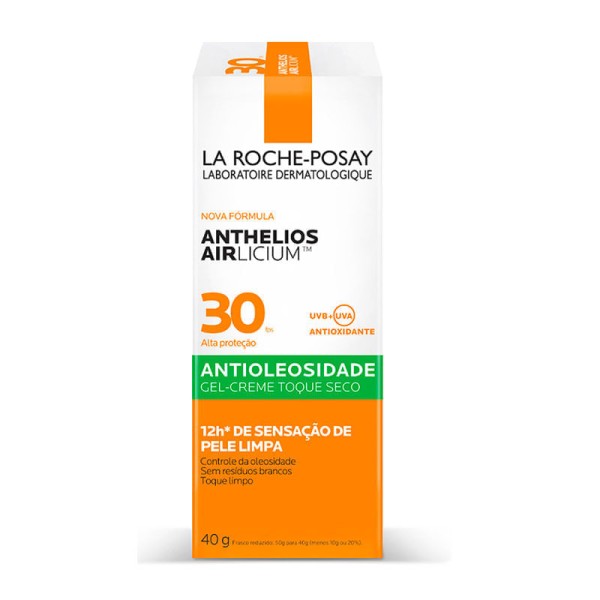 Encontraproduto.com.br - Protetor Solar Facial Antioleosidade La Roche Anthelios Airlicium+ Fps  30 40g
