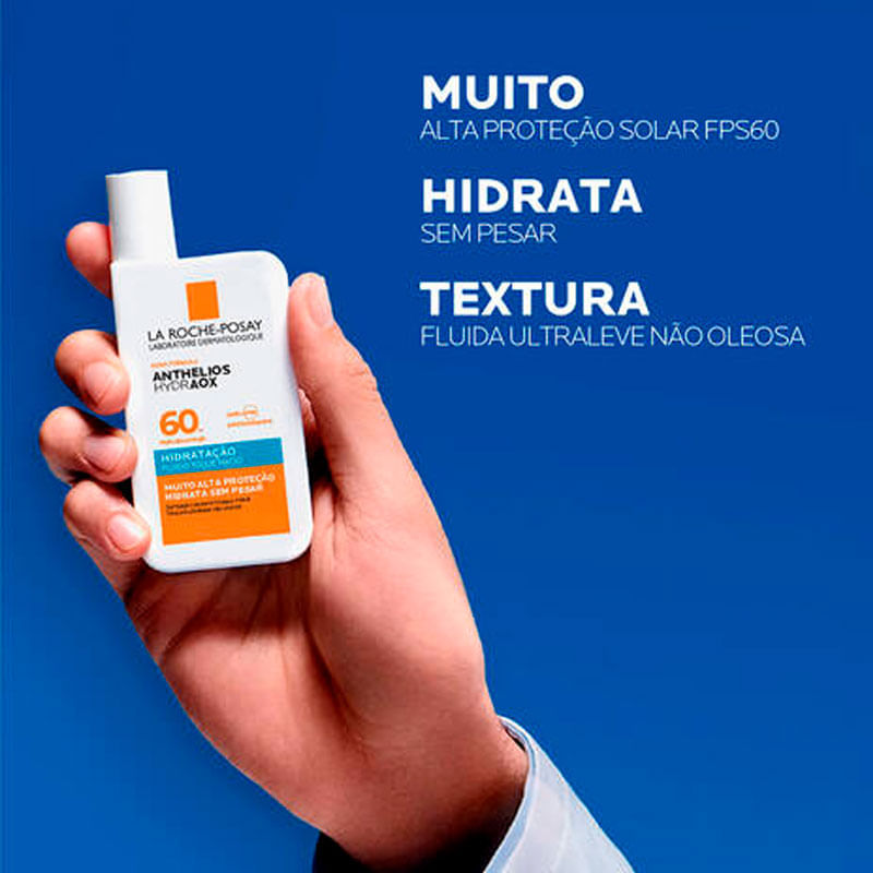 Encontraproduto.com.br - Protetor Solar Facial La Roche-posay Anthelios Hydraox Hidratacao Fps60  40ml