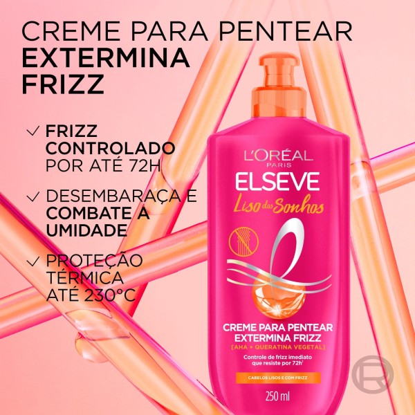 Encontraproduto.com.br - Creme de Pentear Elseve Liso dos Sonhos 250ml