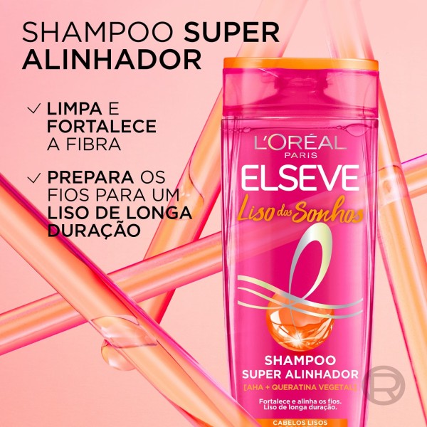 Encontraproduto.com.br - Shampoo Loréal Paris Elseve Liso Dos Sonhos 200ml