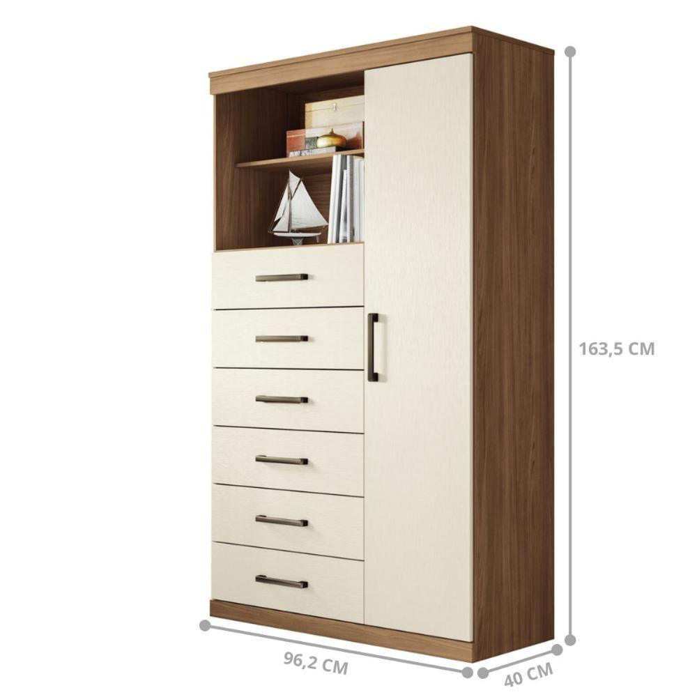 Encontraproduto.com.br - Conjunto Quarto Completo Frankfurt Jatoba Areia
