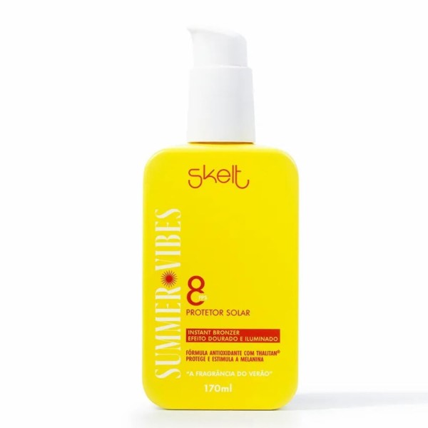 Encontraproduto.com.br - Skelt Instant Bronzer FPS 8 - Protetor Solar 170ml