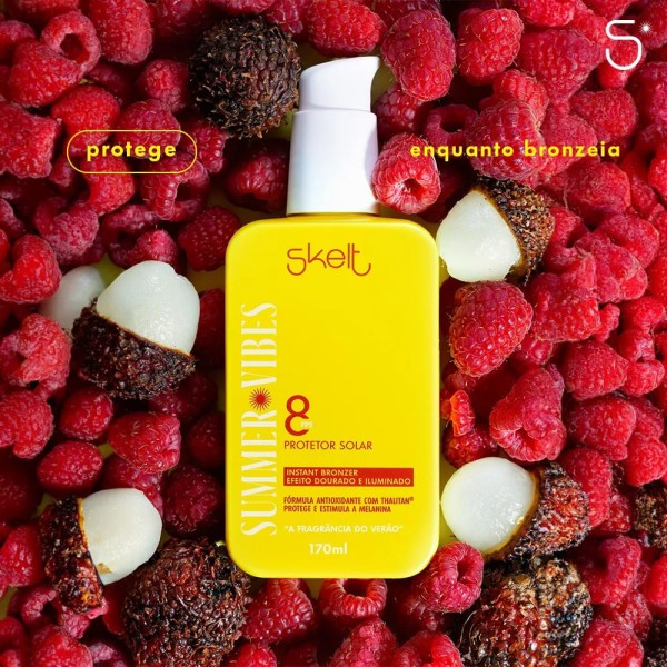 Encontraproduto.com.br - Skelt Instant Bronzer FPS 8 - Protetor Solar 170ml