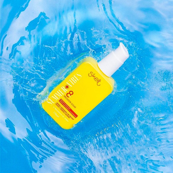 Encontraproduto.com.br - Skelt Instant Bronzer FPS 8 - Protetor Solar 170ml