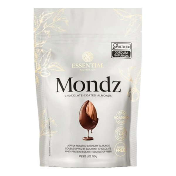 Mondz Chocolate Coated Almonds Essential Nutrition 50g