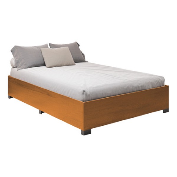 Encontraproduto.com.br - Cama Box Base Casal Para Colchão De Até 1,38m Desmontável Aruba Cinamomo Dobuê Cinamomo