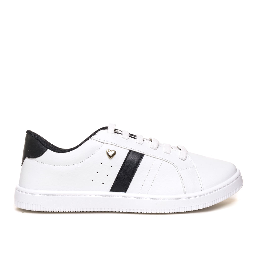 Tênis Selena Coração Casual Branco