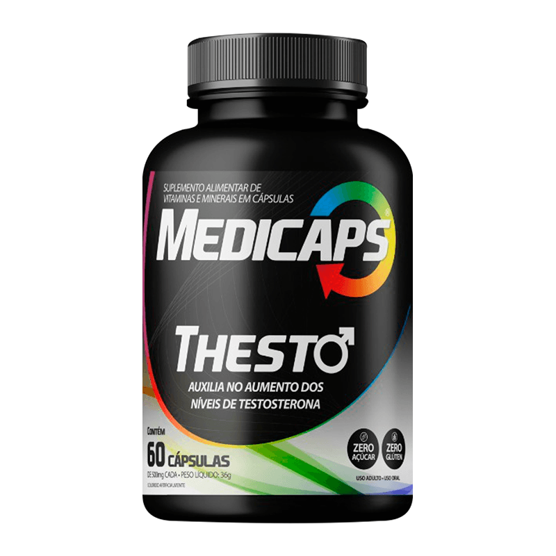 Suplemento Alimentar Medicaps Thesto 60 Cápsulas