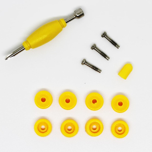 Encontraproduto.com.br - Kit Com 4 Skates Colecionáveis e Ferramentas Extremo e Radical Toyng