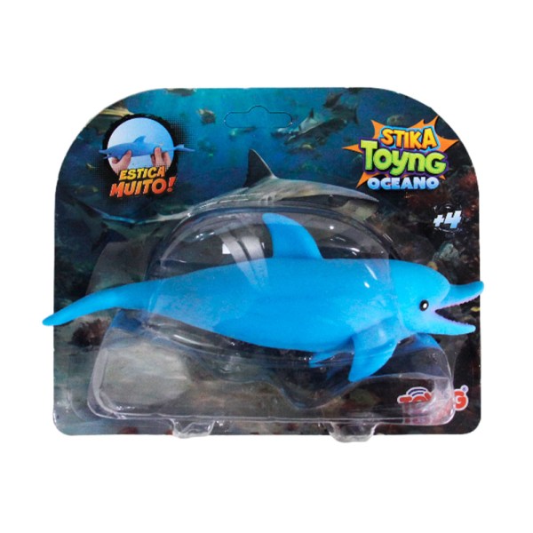 Encontraproduto.com.br - Brinquedo Animais Colecionáveis Espreme E Estica Com 18cm Toyng