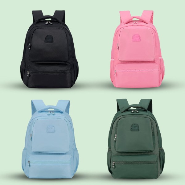 Encontraproduto.com.br - Mochila Juvenil Jumper 3 Compartimentos E Conforto Isibrás Azul claro