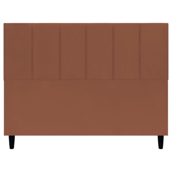 Cabeceira Decorativa Classic Para Cama Queen 160 Cm Suede Terracota Suede