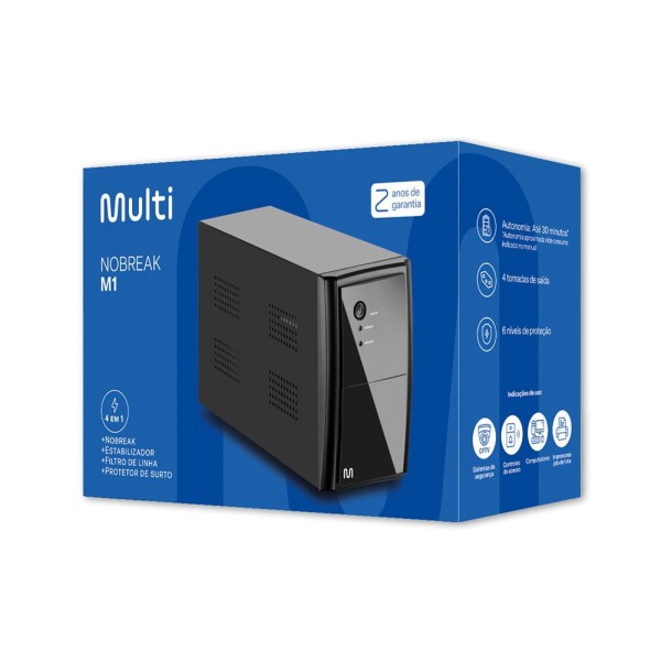 Encontraproduto.com.br - Nobreak Multi 1700va 127v/127v M1 1700va - EN089 EN089