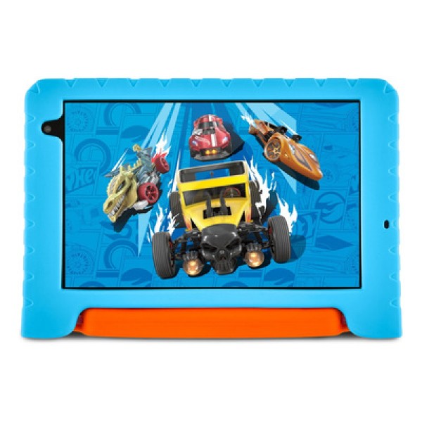Encontraproduto.com.br - Tablet Infantil Hot Wheels Wi-fi 6GB RAM 64GB Tela 8 Pol. Android 13 Octa-core Multi - NB435