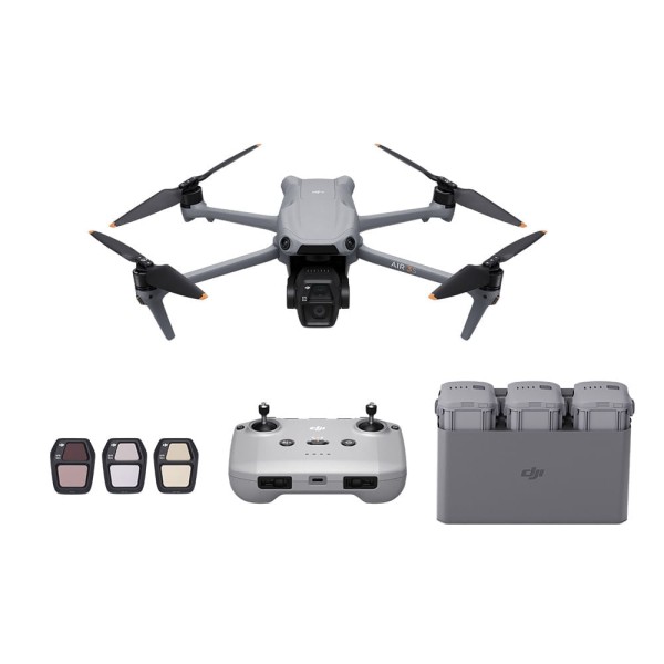 Encontraproduto.com.br - Drone DJI Air 3S Fly More Combo (Sem tela) BR - DJI055 DJI055