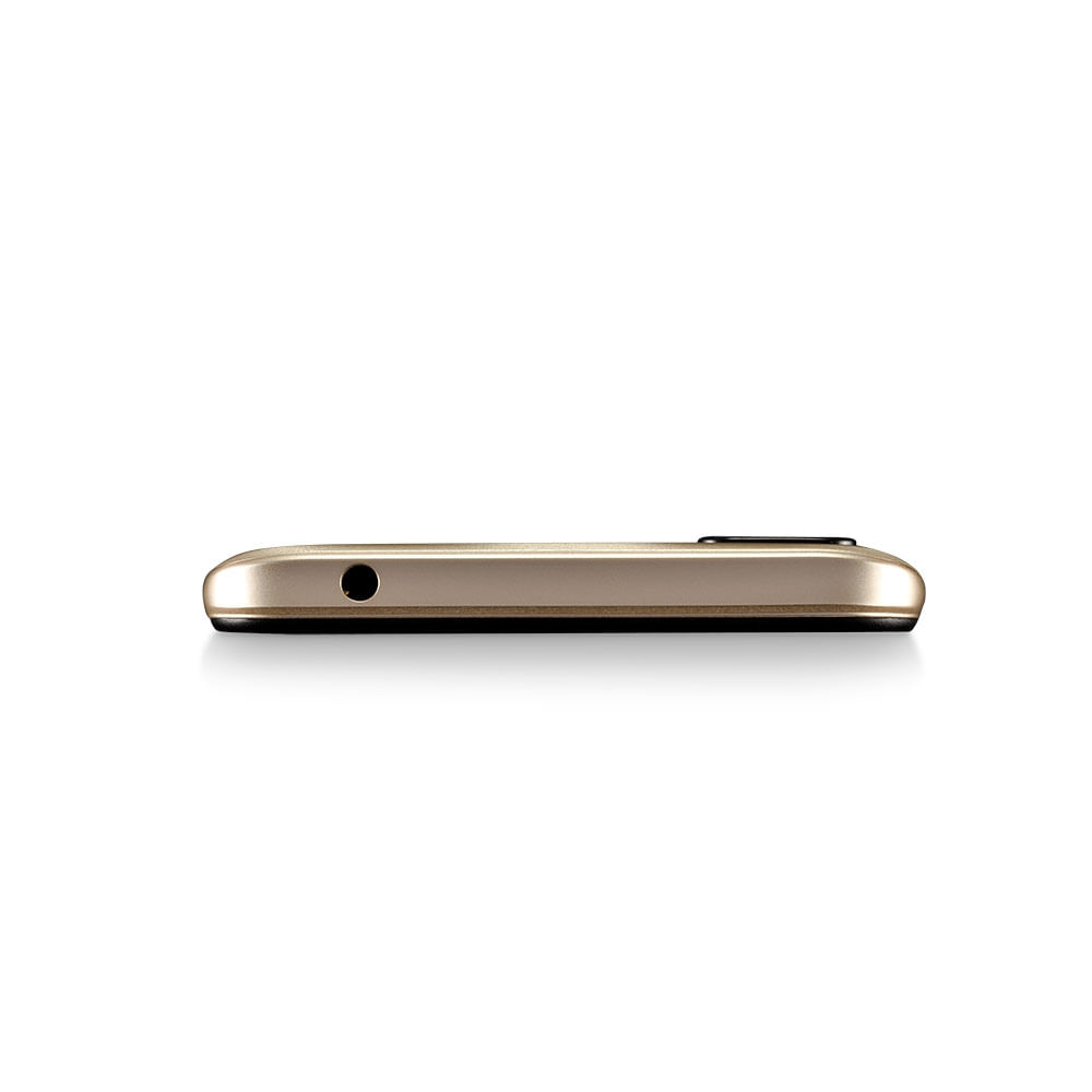 Encontraproduto.com.br - Smartphone Multi G Max 2 4G 32GB 6.5 pol. Dual Chip 2GB RAM 8MP + 5MP Android 11 Dourado + Cartão 32GB + Fone Com Fio - P9183D