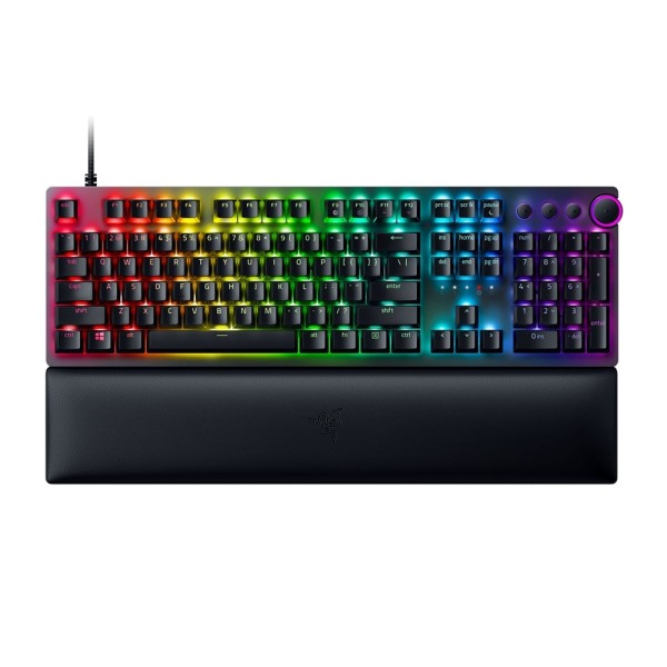 Teclado Huntsman V2 Optical (Linear Red Switch) Preto Razer - RZ0303930200