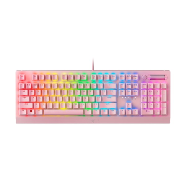 Encontraproduto.com.br - Teclado BlackWidow V3 Rosa Razer - RZ0303541800