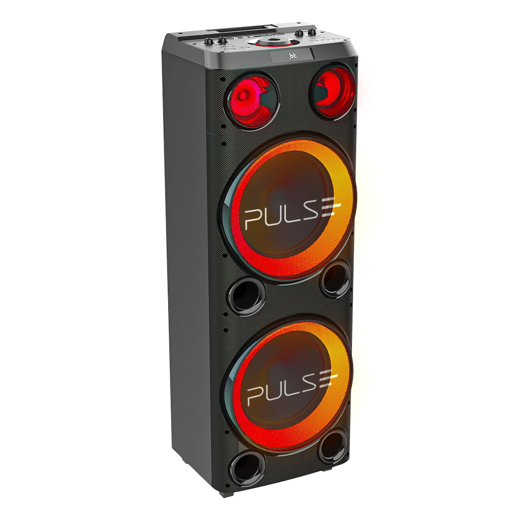 Encontraproduto.com.br - Caixa De Som Torre Double 12