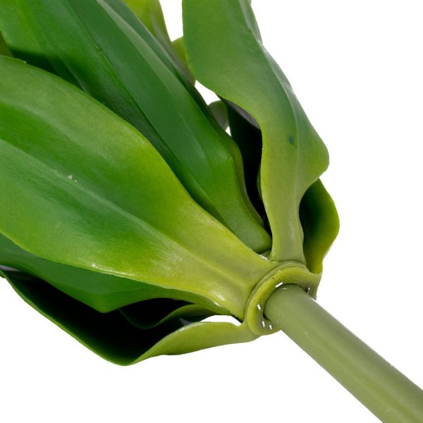 Encontraproduto.com.br - Folha Artificial Agave Com Raiz X24 Para Arranjos Verde 60 Cm F04 - Drossi