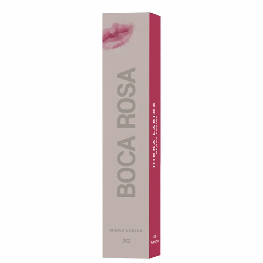 Encontraproduto.com.br - Hidra Lábios Boca Rosa Translúcido Rosa