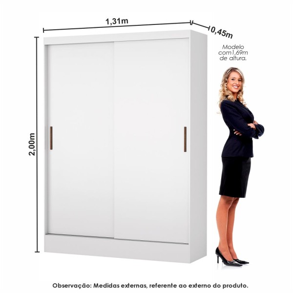 Encontraproduto.com.br - Quarto Modulado Casal 7 Portas Belém Carioca Móveis