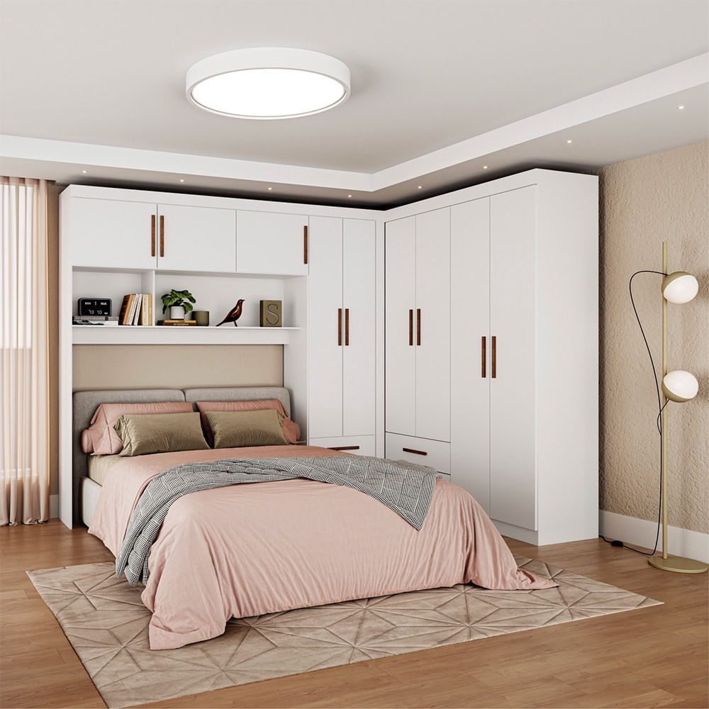 Guarda-Roupa Casal Modulado Hercules 9 Portas 4 Gavetas
