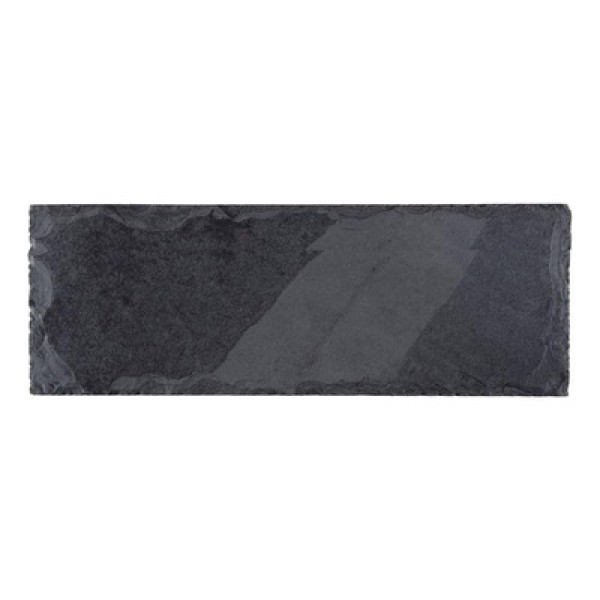 Encontraproduto.com.br - Charmosa Tabua Prato - Ardosia 40 x 20 Petisqueira - Rustica