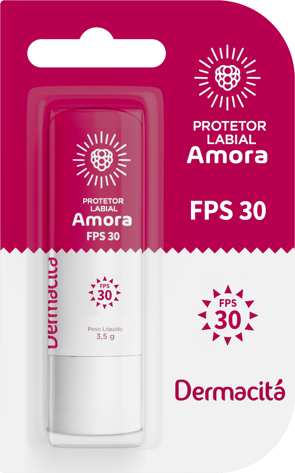 Encontraproduto.com.br - Protetor Labial Dermacitá Amora