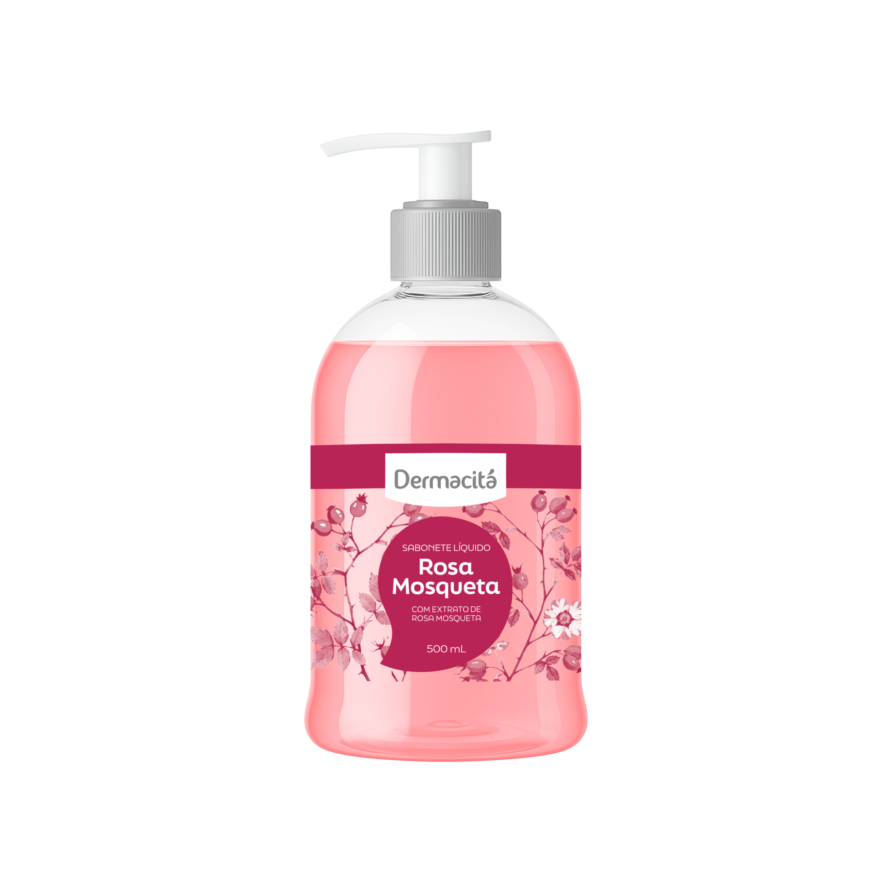 Encontraproduto.com.br - Sabonete Líquido Dermacitá Rosa Mosqueta 500ml