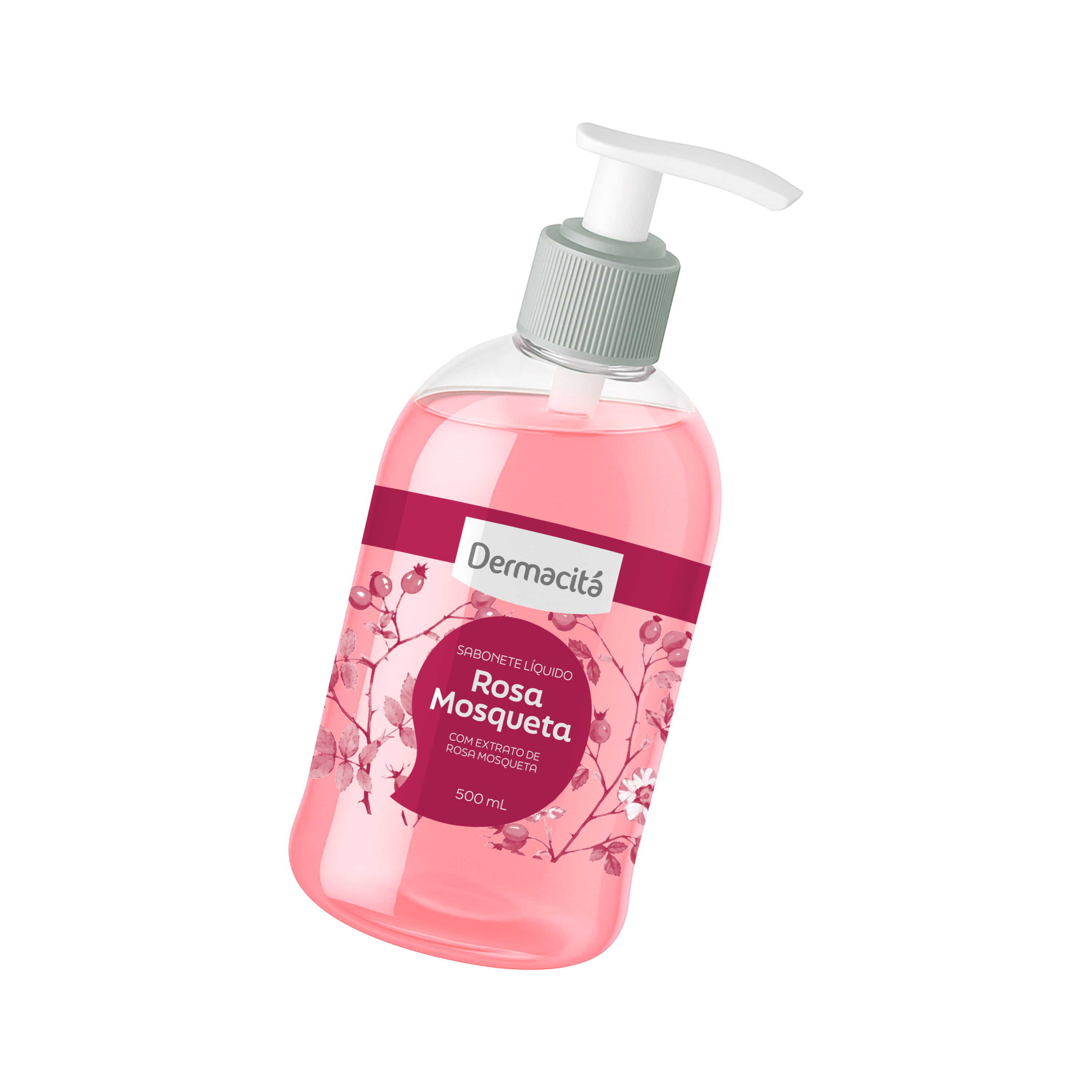 Encontraproduto.com.br - Sabonete Líquido Dermacitá Rosa Mosqueta 500ml