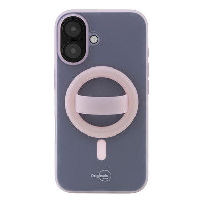 Encontraproduto.com.br - Capa iPhone 16 Plus, Originais iPlace, Ring Rosa
